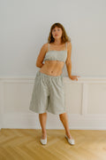 July Short Sample - Gingham