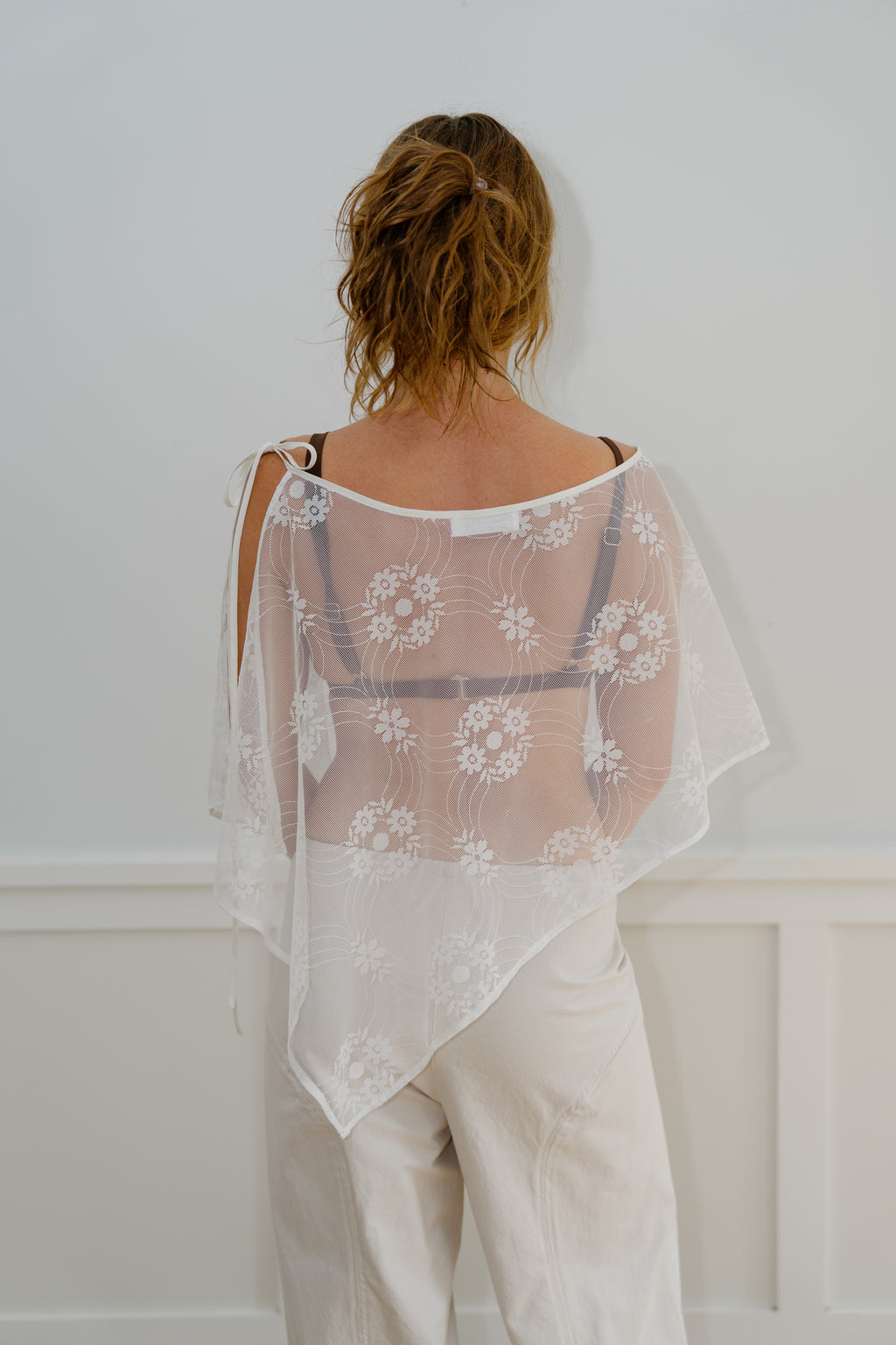 Lace Poncho - 3