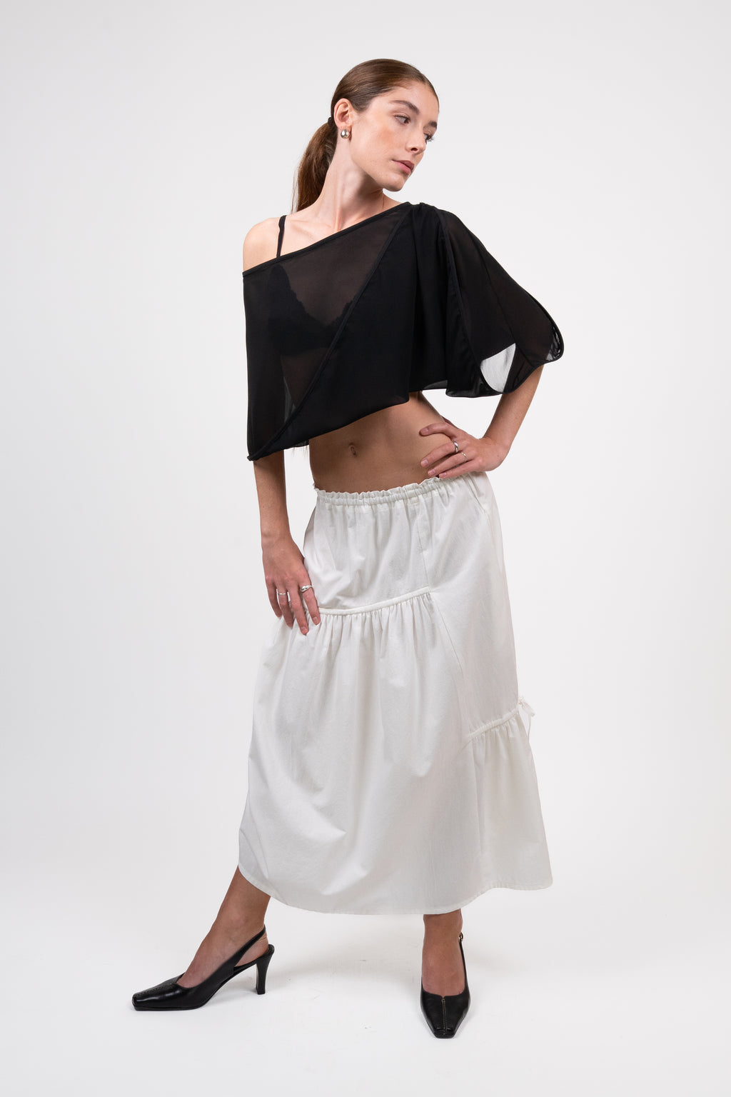 Museum Skirt - White