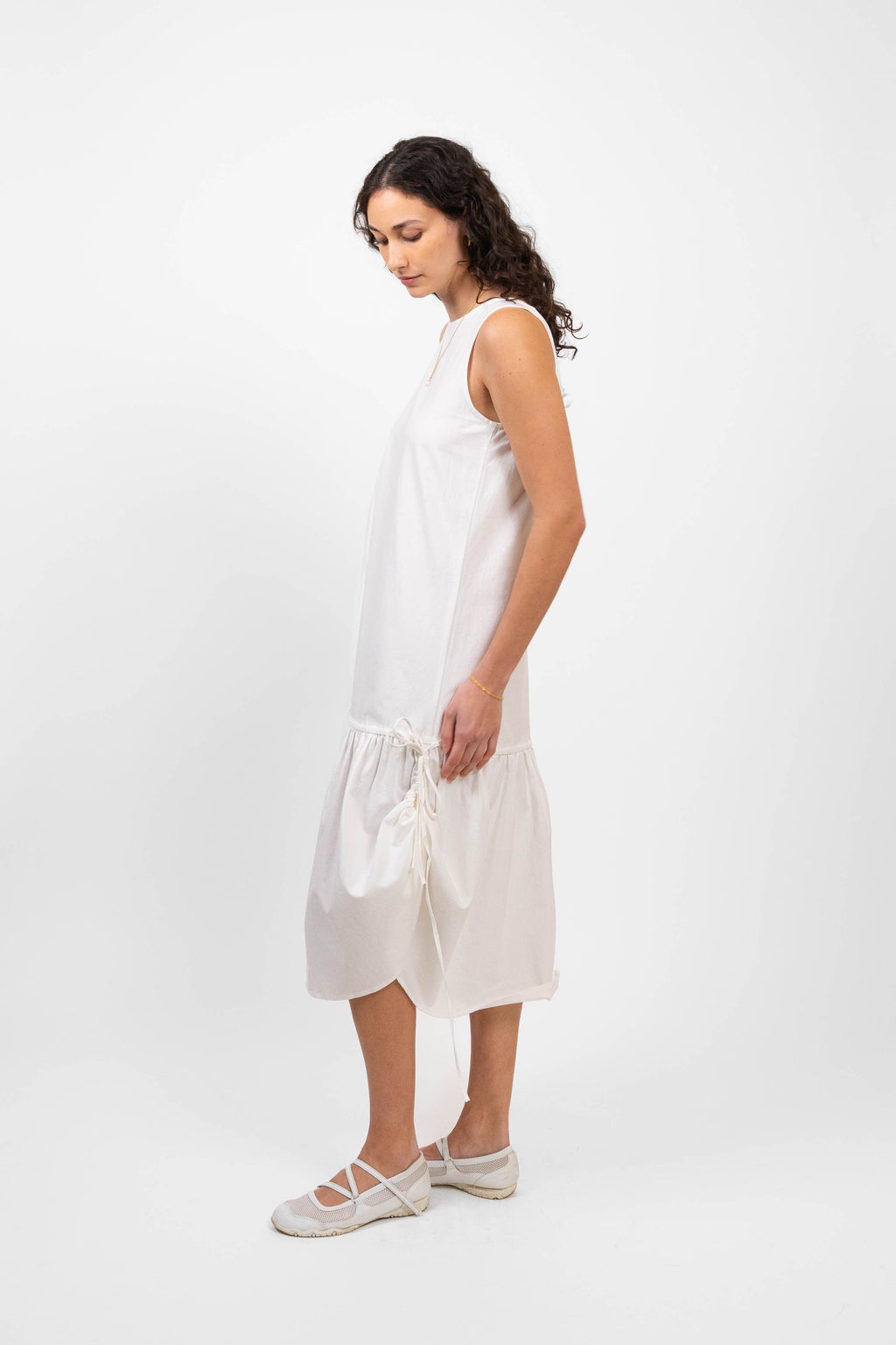 Patio Dress - White