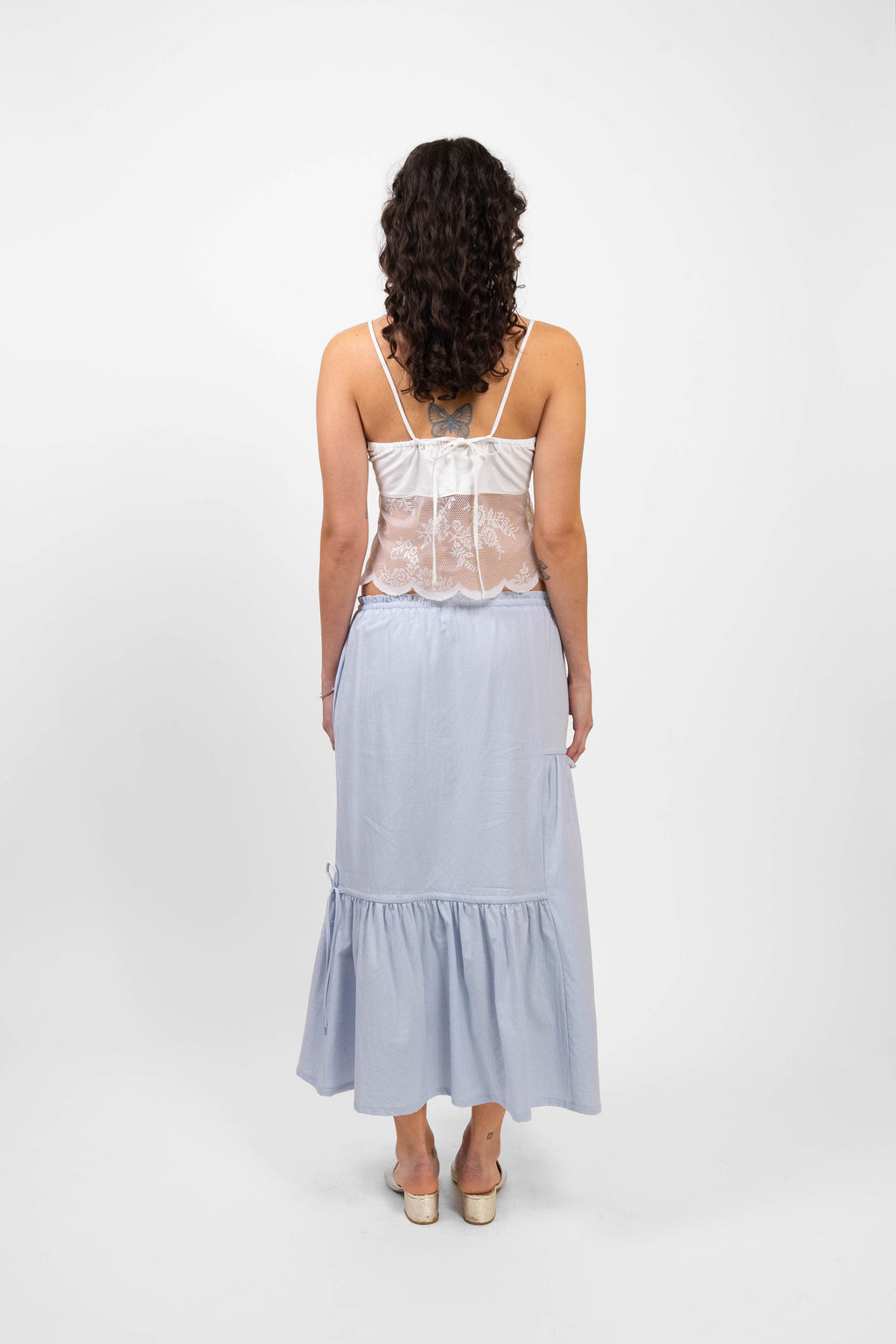 Museum Skirt - Sky