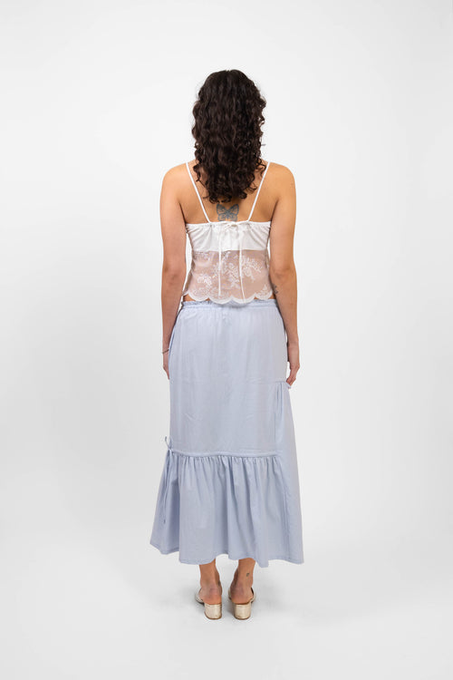 Museum Skirt - Sky